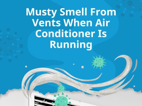 Musty Smell From Vents When Air Conditioner Is Running